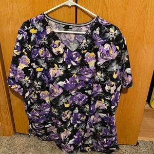 Elle Scrub Top Sz 3x